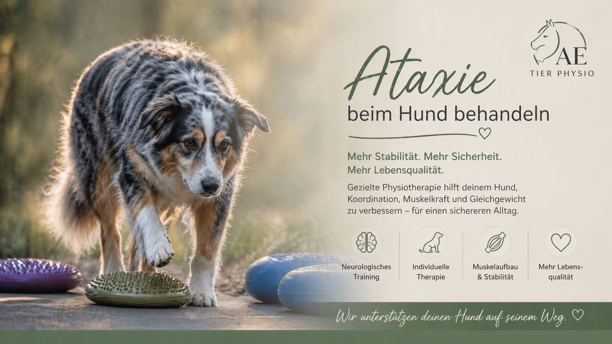 Ataxie beim Hund behandeln